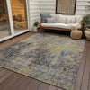 Piper Looms Chantille Abstract ACN655 Mocha Area Rug