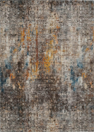 Piper Looms Chantille Abstract ACN655 Taupe Area Rug