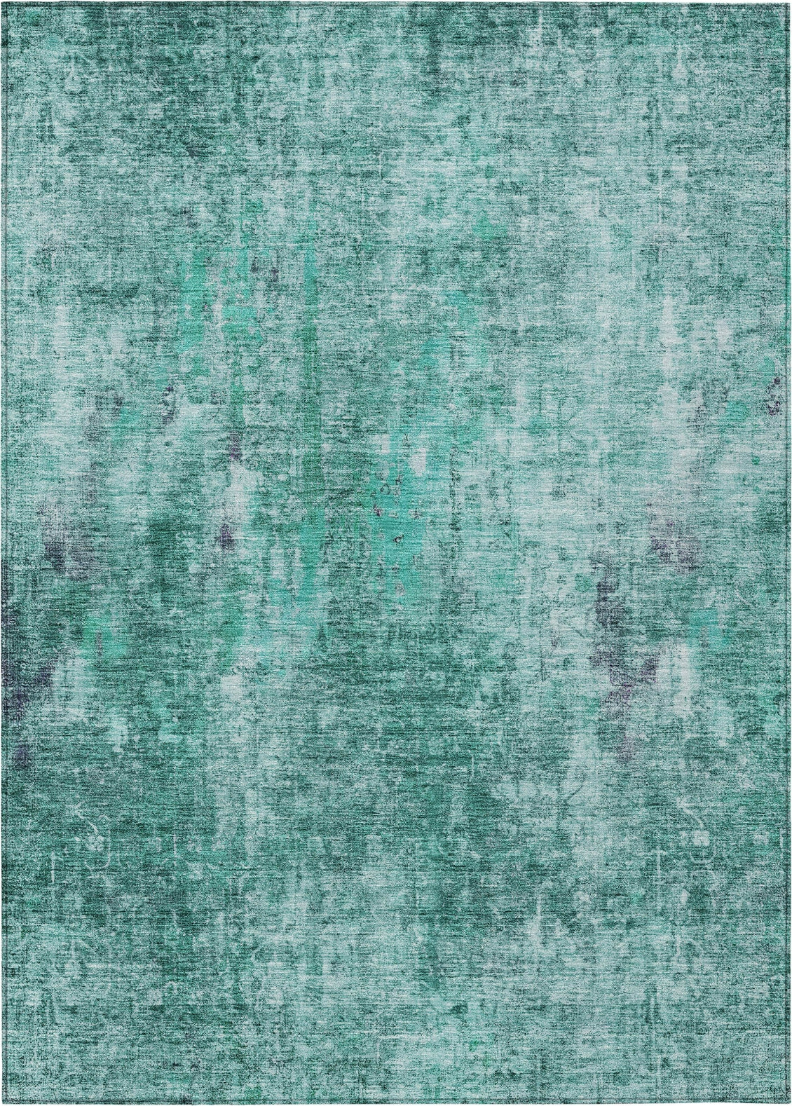 Piper Looms Chantille Abstract ACN640 Teal Area Rug – Incredible Rugs ...