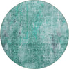 Piper Looms Chantille Abstract ACN655 Teal Area Rug