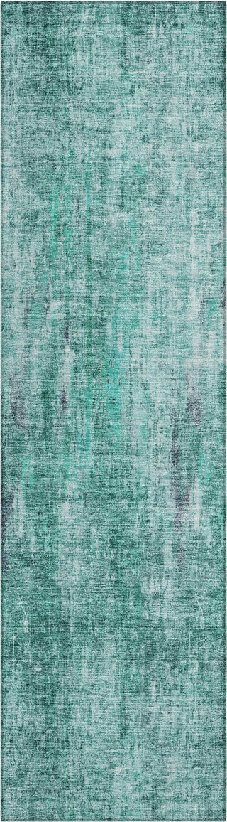 Piper Looms Chantille Abstract ACN655 Teal Area Rug