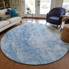 Piper Looms Chantille Abstract ACN656 Blue Area Rug