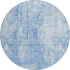 Piper Looms Chantille Abstract ACN656 Blue Area Rug