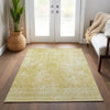 Piper Looms Chantille Abstract ACN656 Gold Area Rug