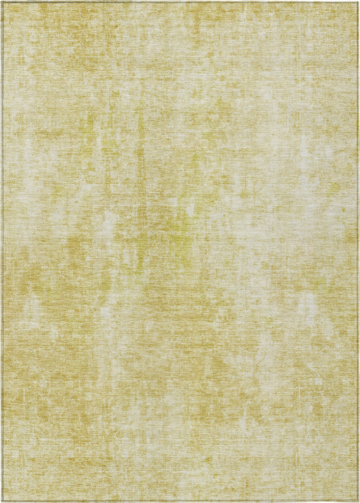 Piper Looms Chantille Abstract ACN656 Gold Area Rug