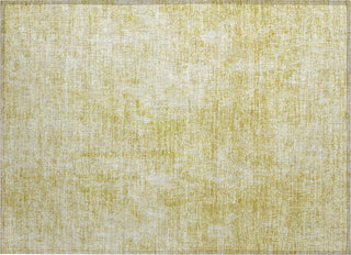 Piper Looms Chantille Abstract ACN656 Gold Area Rug