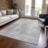 Piper Looms Chantille Abstract ACN656 Gray Area Rug Lifestyle Image Feature