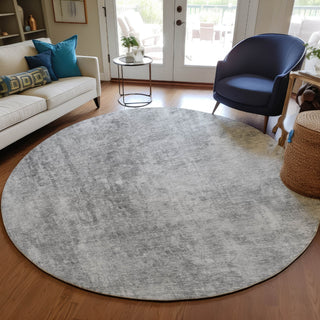 Piper Looms Chantille Abstract ACN656 Gray Area Rug