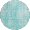 Piper Looms Chantille Abstract ACN656 Teal Area Rug