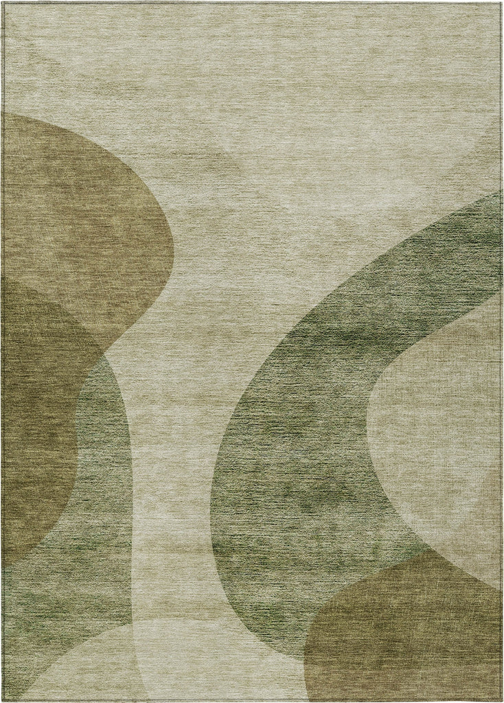 Piper Looms Chantille Art Deco ACN657 Beige Area Rug