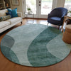 Piper Looms Chantille Art Deco ACN657 Green Area Rug