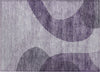 Piper Looms Chantille Art Deco ACN657 Purple Area Rug