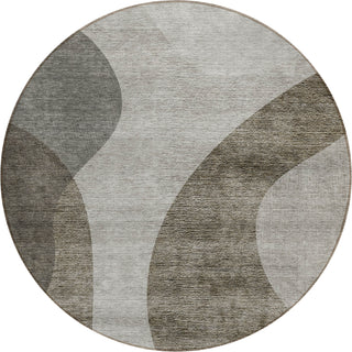 Piper Looms Chantille Art Deco ACN657 Taupe Area Rug