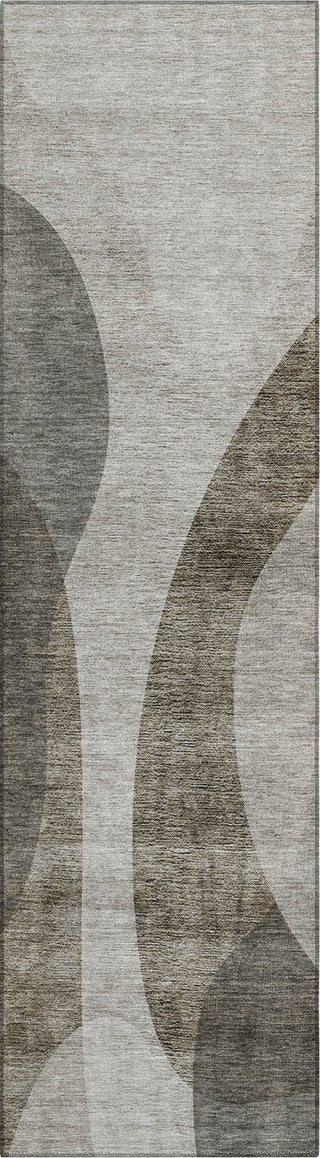 Piper Looms Chantille Art Deco ACN657 Taupe Area Rug