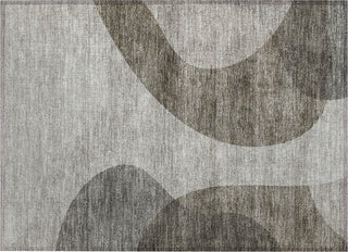 Piper Looms Chantille Art Deco ACN657 Taupe Area Rug