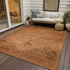 Piper Looms Chantille Oriental ACN658 Copper Area Rug