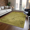 Piper Looms Chantille Oriental ACN658 Gold Area Rug Lifestyle Image Feature