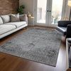 Piper Looms Chantille Oriental ACN658 Gray Area Rug Lifestyle Image Feature