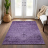 Piper Looms Chantille Oriental ACN658 Purple Area Rug