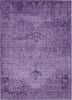 Piper Looms Chantille Oriental ACN658 Purple Area Rug