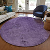 Piper Looms Chantille Oriental ACN658 Purple Area Rug