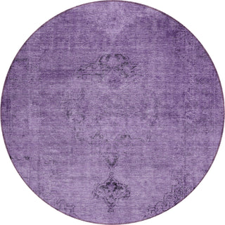 Piper Looms Chantille Oriental ACN658 Purple Area Rug