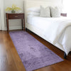 Piper Looms Chantille Oriental ACN658 Purple Area Rug