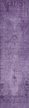 Piper Looms Chantille Oriental ACN658 Purple Area Rug