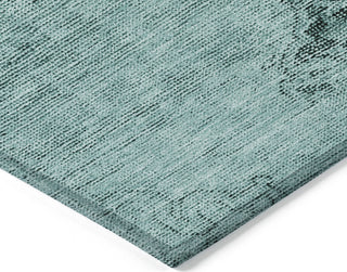 Piper Looms Chantille Oriental ACN658 Teal Area Rug