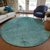 Piper Looms Chantille Oriental ACN658 Teal Area Rug