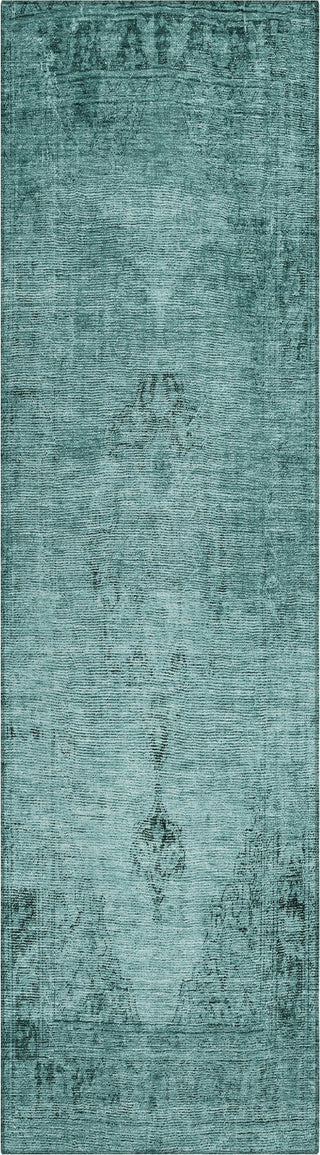 Piper Looms Chantille Oriental ACN658 Teal Area Rug