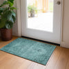 Piper Looms Chantille Oriental ACN658 Teal Area Rug