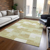 Piper Looms Chantille Geometric ACN659 Beige Area Rug Lifestyle Image Feature