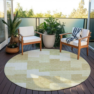 Piper Looms Chantille Geometric ACN659 Beige Area Rug