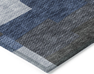 Piper Looms Chantille Geometric ACN659 Blue Area Rug