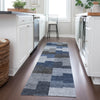 Piper Looms Chantille Geometric ACN659 Blue Area Rug