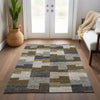 Piper Looms Chantille Geometric ACN659 Brown Area Rug