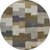 Piper Looms Chantille Geometric ACN659 Brown Area Rug