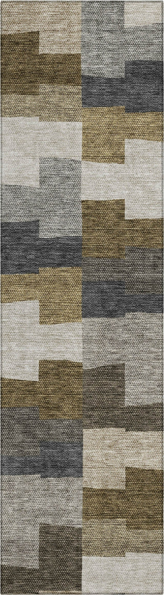 Piper Looms Chantille Geometric ACN659 Brown Area Rug