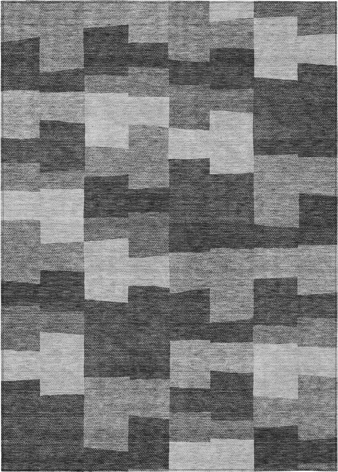 Piper Looms Chantille Geometric ACN659 Gray Area Rug