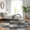 Piper Looms Chantille Geometric ACN659 Gray Area Rug