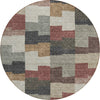 Piper Looms Chantille Geometric ACN659 Paprika Area Rug