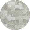 Piper Looms Chantille Geometric ACN659 Taupe Area Rug