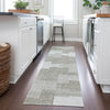 Piper Looms Chantille Geometric ACN659 Taupe Area Rug