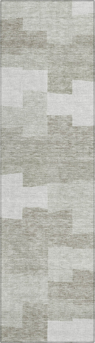 Piper Looms Chantille Geometric ACN659 Taupe Area Rug