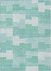 Piper Looms Chantille Geometric ACN659 Teal Area Rug