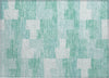 Piper Looms Chantille Geometric ACN659 Teal Area Rug