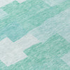 Piper Looms Chantille Geometric ACN659 Teal Area Rug