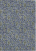 Piper Looms Chantille Floral ACN660 Denim Area Rug