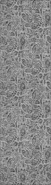Piper Looms Chantille Floral ACN660 Gray Area Rug